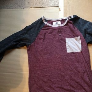 Pacsun on the byas baseball tee